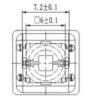 帶燈輕觸開(kāi)關(guān)R2590/91結(jié)構(gòu)圖